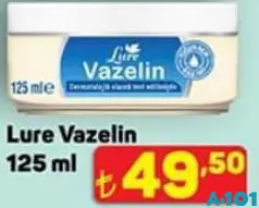 LURE VAZELİN 125 ML fiyat ve kampanya bilgisi